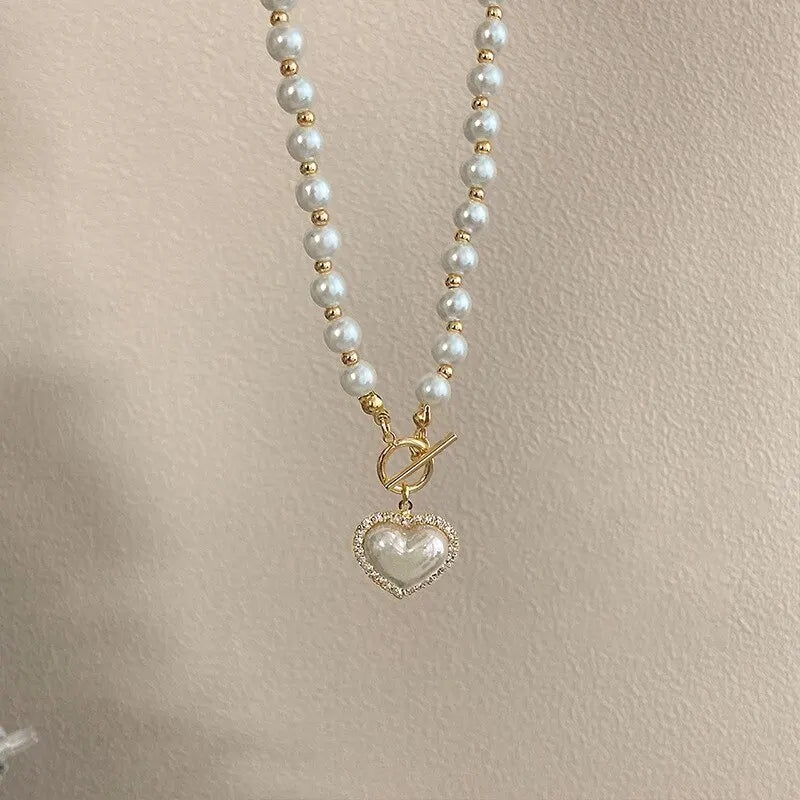 Elegant Pearl Necklace For Women