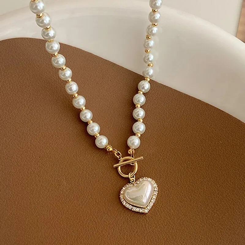 Elegant Pearl Necklace For Women