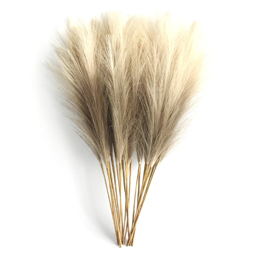 6PCS Artificial Pampas Grass Decor Flowers