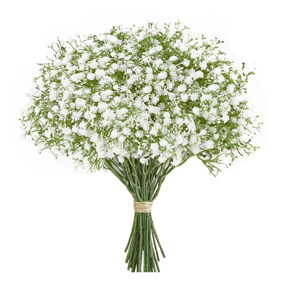 10/15pcs Artificial Flowers Baby Breath Flower