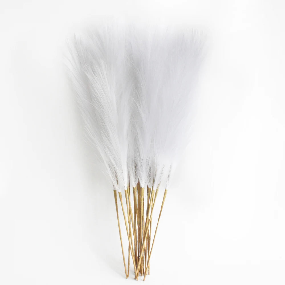 6PCS Artificial Pampas Grass Decor Flowers