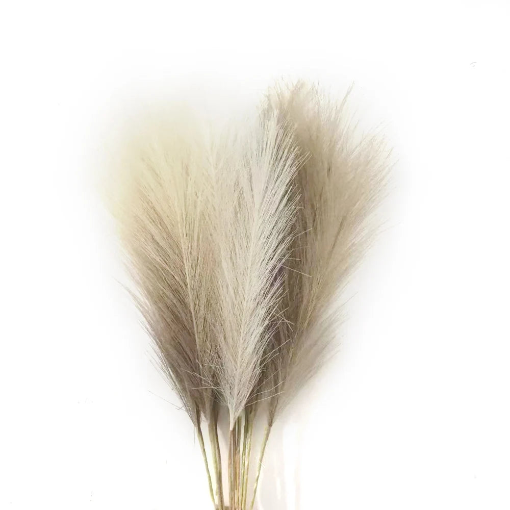 6PCS Artificial Pampas Grass Decor Flowers