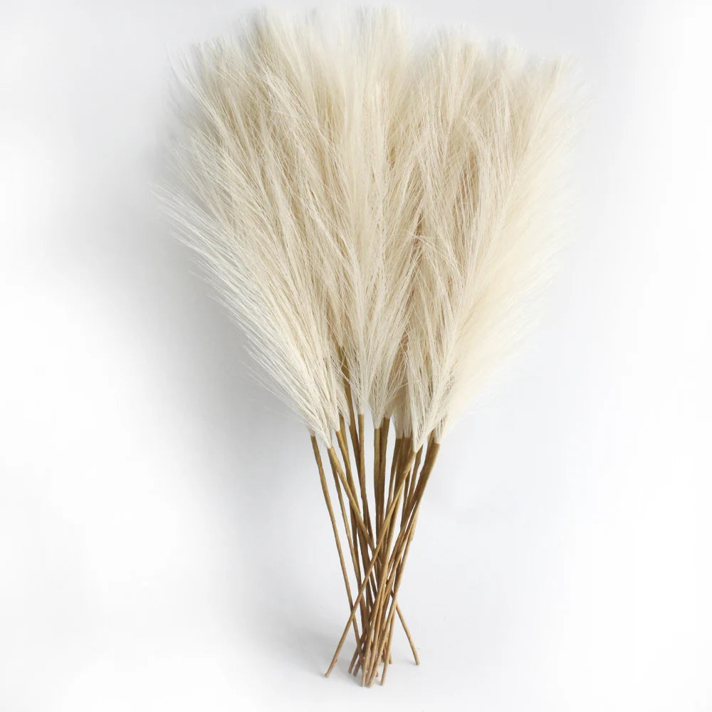 6PCS Artificial Pampas Grass Decor Flowers