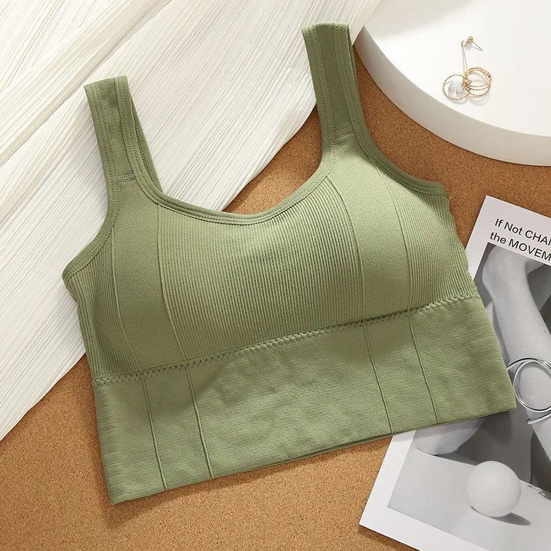 Breathable Sports Bra Anti-Sweat Fitness Top