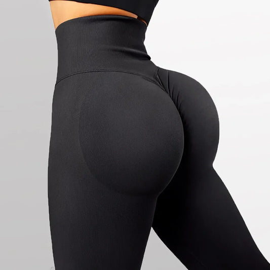 Knitted Seamless Fitness Leggings