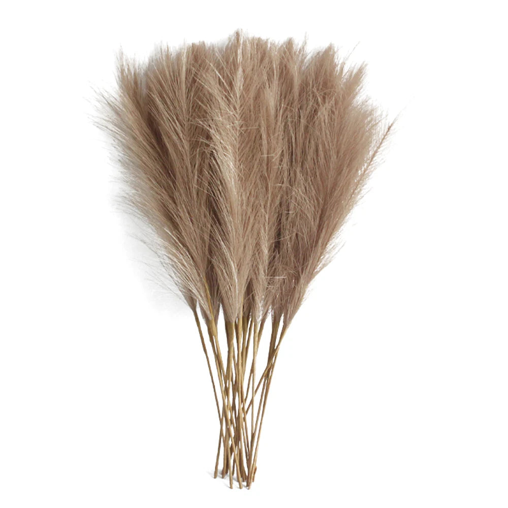 6PCS Artificial Pampas Grass Decor Flowers